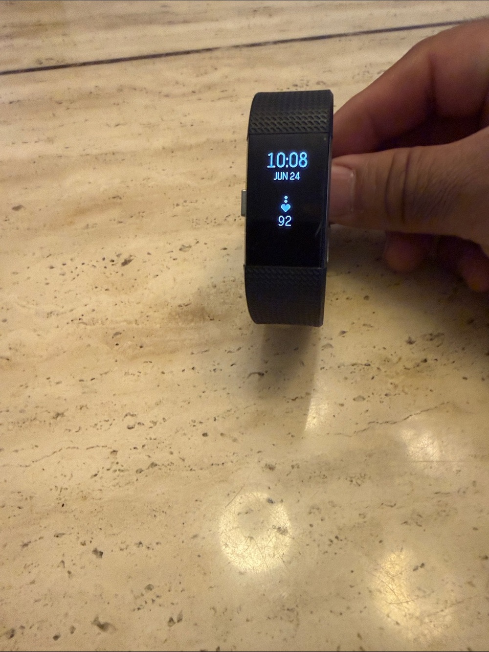fitbit Charge Heart Rate Fitness Tracker in Black
